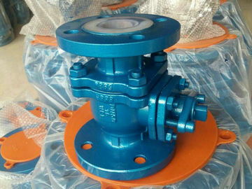 化工廠專(zhuān)用襯氟球閥 廣州精工法蘭襯氟球閥Q41F46-16C詳解與高清圖片展示